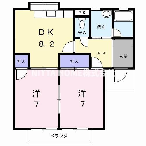 京丹後市峰山町杉谷のアパート
