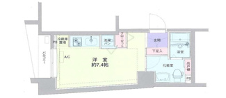 【間取り】 | ドルチェ東京府中・弐番館 | 間取りです。