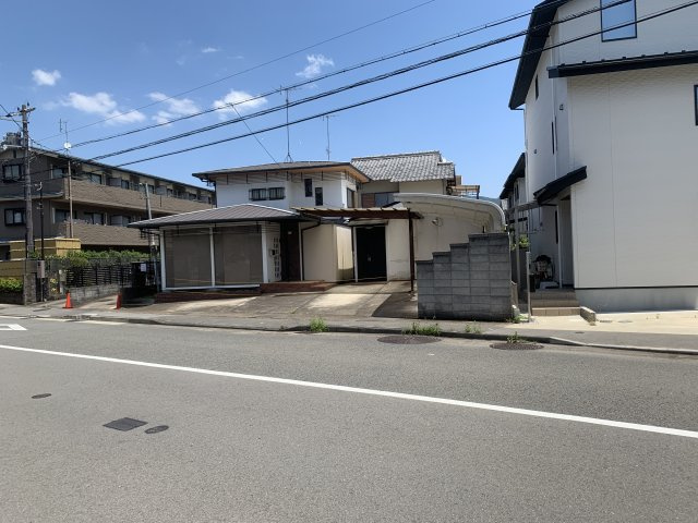 京都市左京区岩倉南池田町　建築条件無し売土地の外観