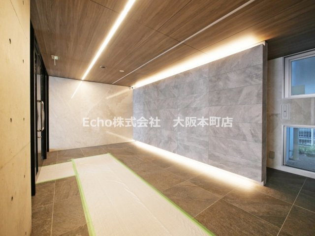 南堀江アパートメントシエロのロビー