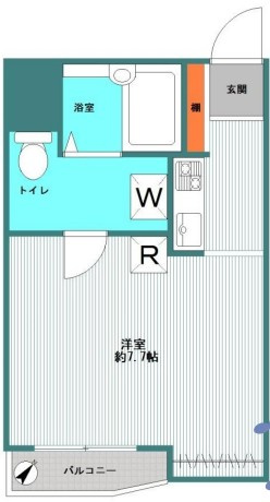 新宿スクエアの間取り