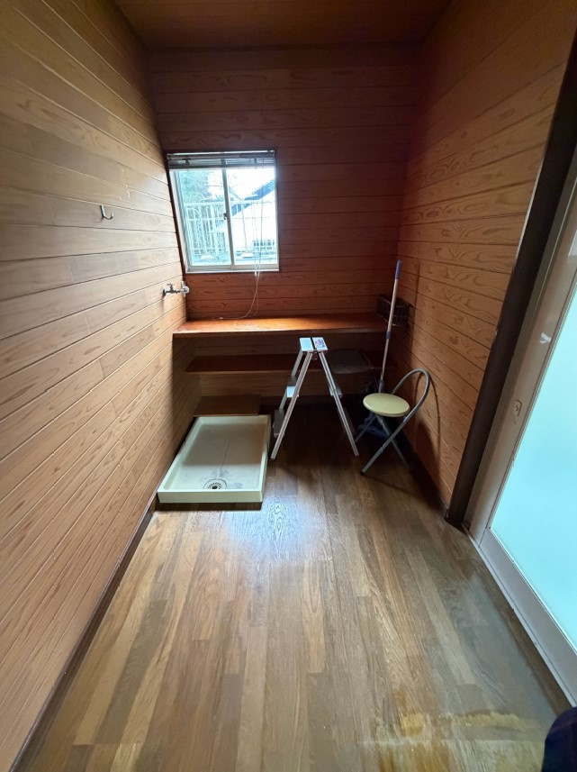 南箱根ダイヤランドの脱衣所|室内洗濯機置き場