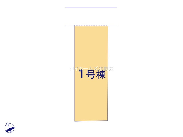 【区画図】 | 愛西市北一色町昭和172『仲介料無料』新築戸建て | 1号棟