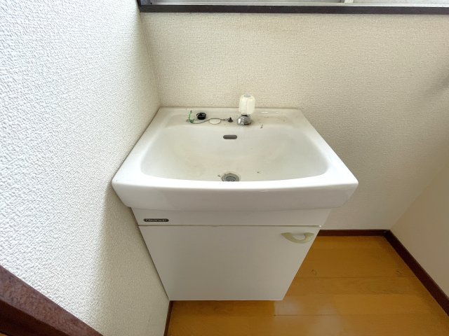 石野貸家の洗面所