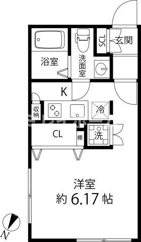 Branche大森山王の間取り