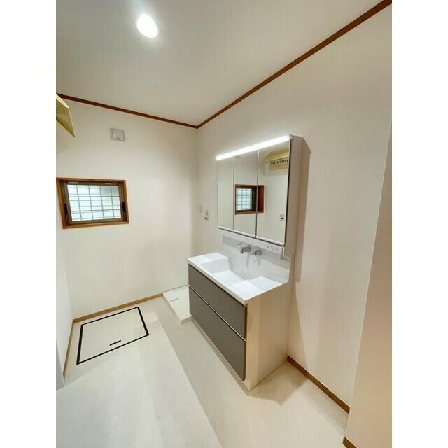 桜台貸家の独立洗面台