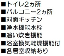 市川市鬼高3丁目【第二期】の設備