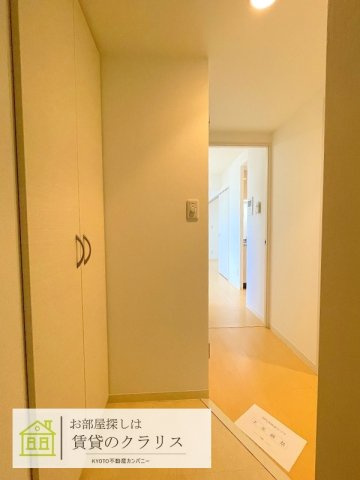 ティアレ長岡京の玄関