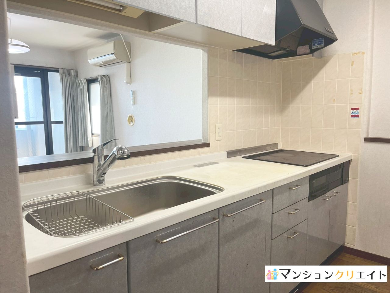 サーパス松本フェニックス通りのキッチン|約3.2帖のキッチン