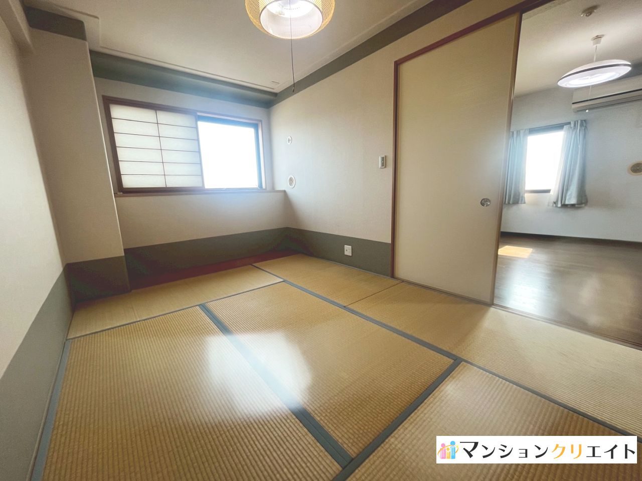 サーパス松本フェニックス通りの和室|和室約7.5帖