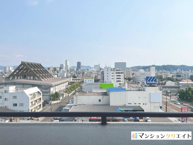 サーパス松本フェニックス通りの展望|お部屋のバルコニーから望める眺望です。