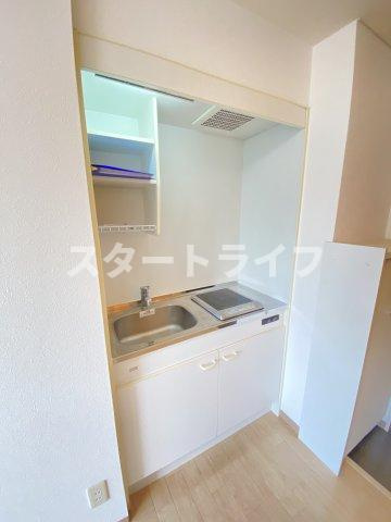 大阪市淀川区木川東１丁目の賃貸マンションのキッチン