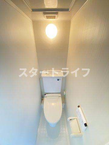大阪市淀川区木川東１丁目の賃貸マンションのトイレ