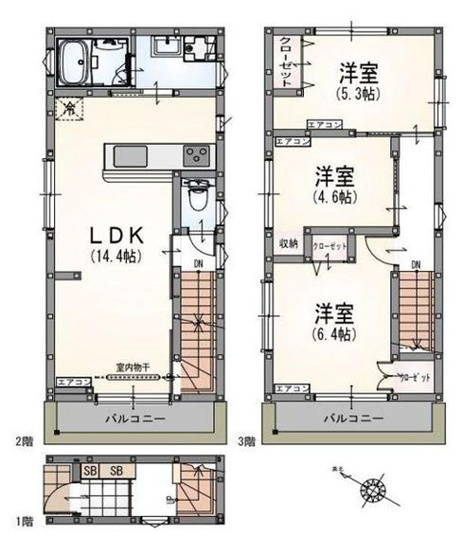 【間取り】 | アルマコート中野