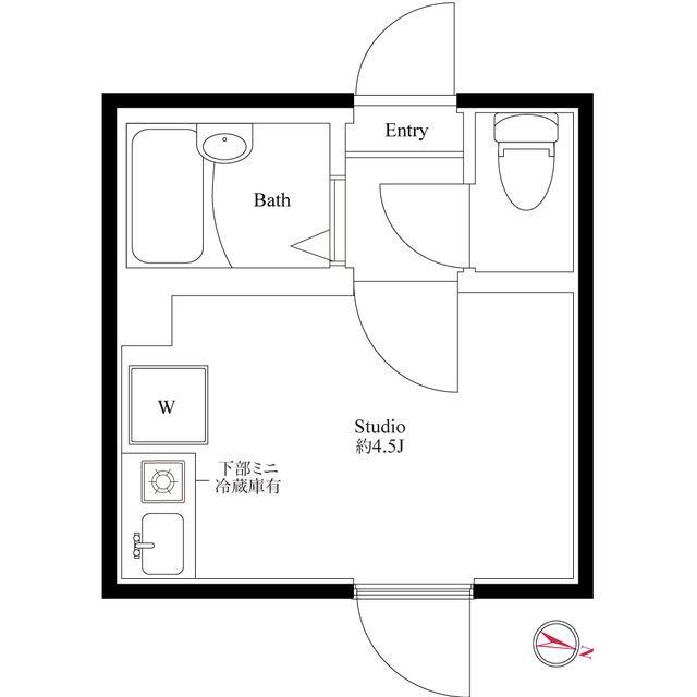 ブリリアント北千住の間取り