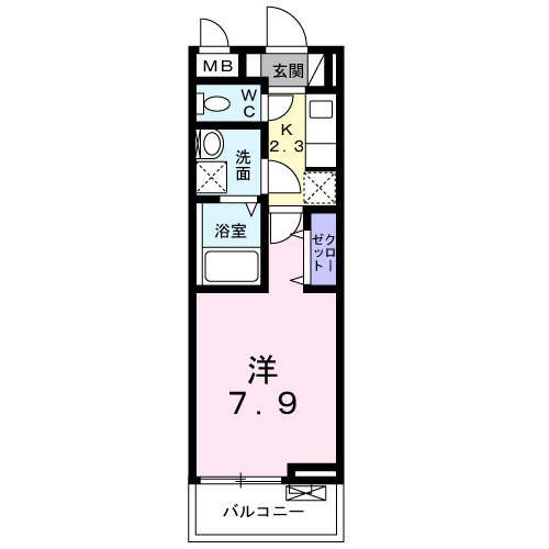 【間取り】 | アペルト泉佐野Ⅴ
