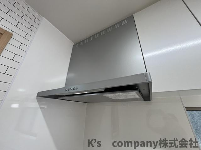 ◎茅ヶ崎市菱沼1丁目　中古戸建のキッチン|レンジフード♪