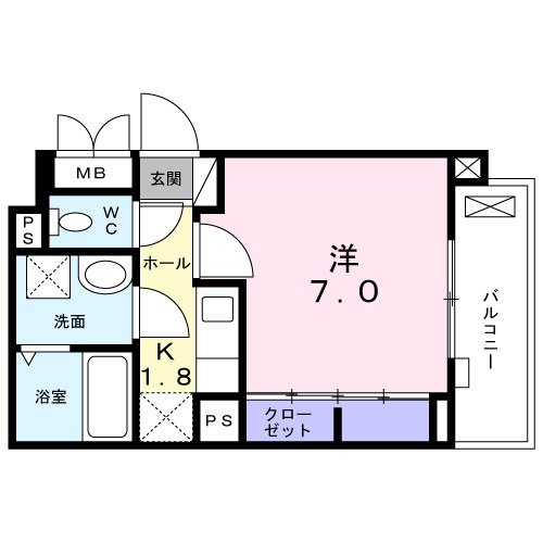 【間取り】 | メゾン　エスポワール