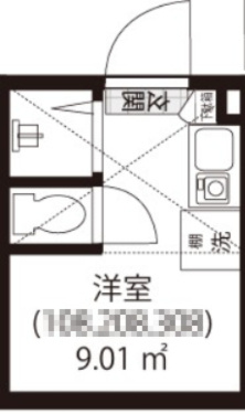 GARUNA OKUBOの間取り