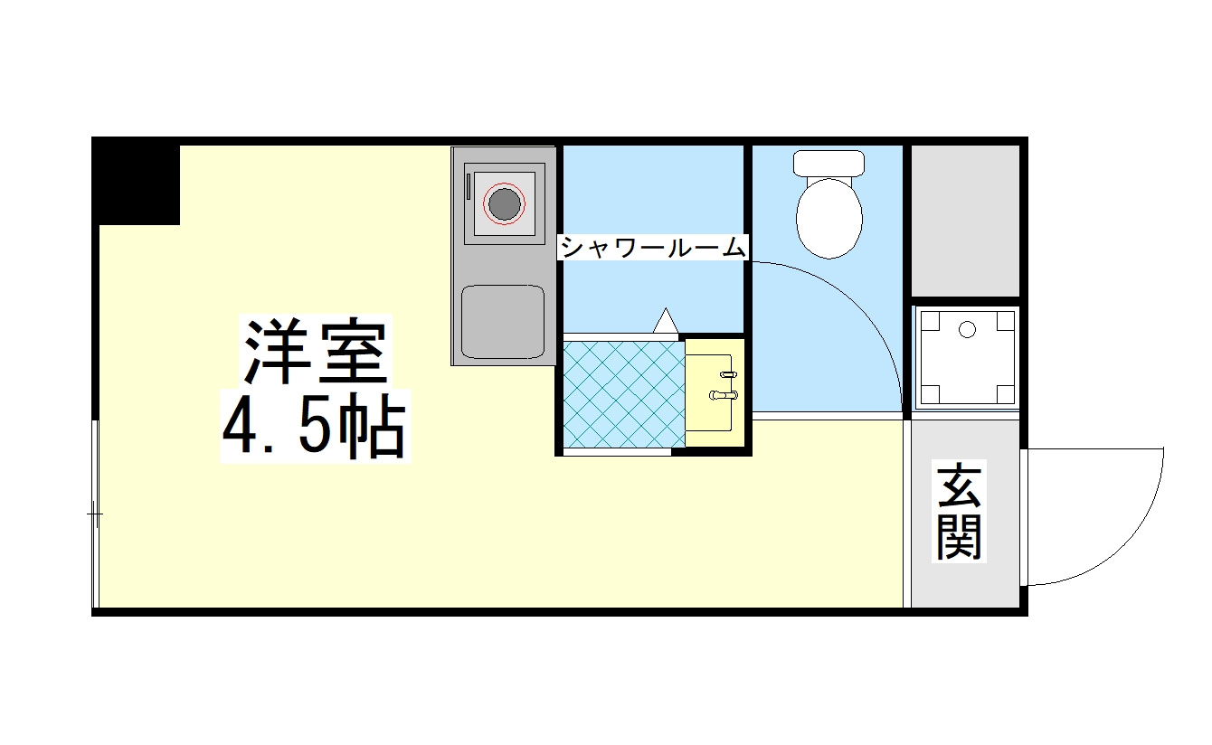 深江本町マンションの間取り