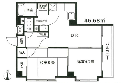 ダイリンビルの間取り