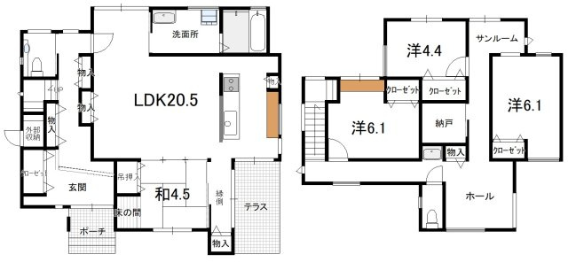 金沢市山王町二丁目中古住宅の画像