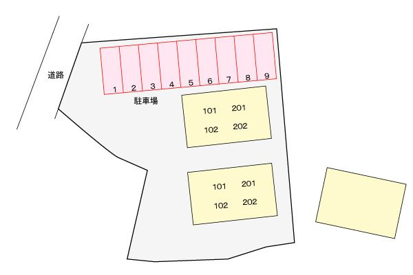 パラッツオＢの区画図
