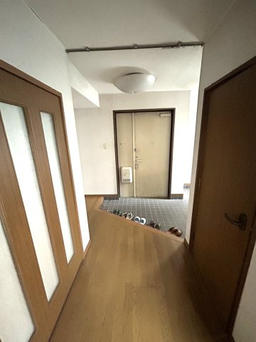 あさひハイツの玄関