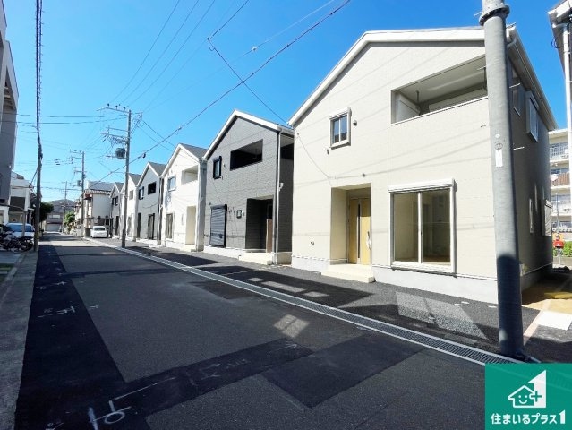 尼崎市高田町　第1期　新築一戸建ての外観|現在建築中！落ち着いた街並みで新生活を始めることが出来そう！周辺の物件も併せてご紹介させて頂きます！