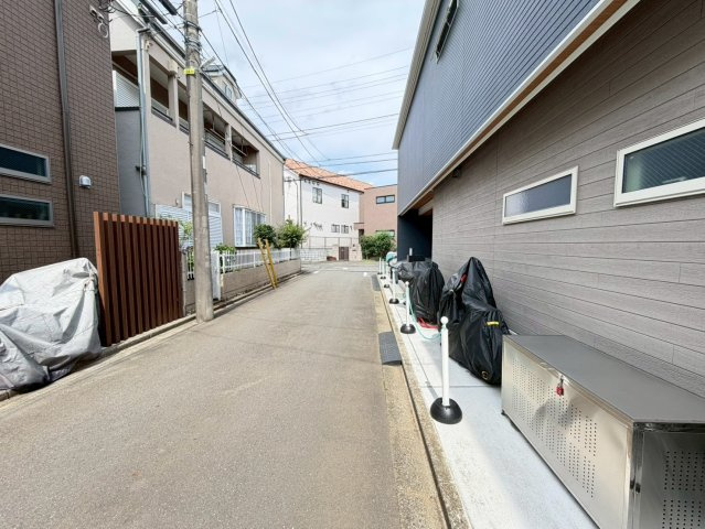 所沢市上新井5丁目　新築戸建　リナージュの前面道路含む現地写真|6/16　撮影