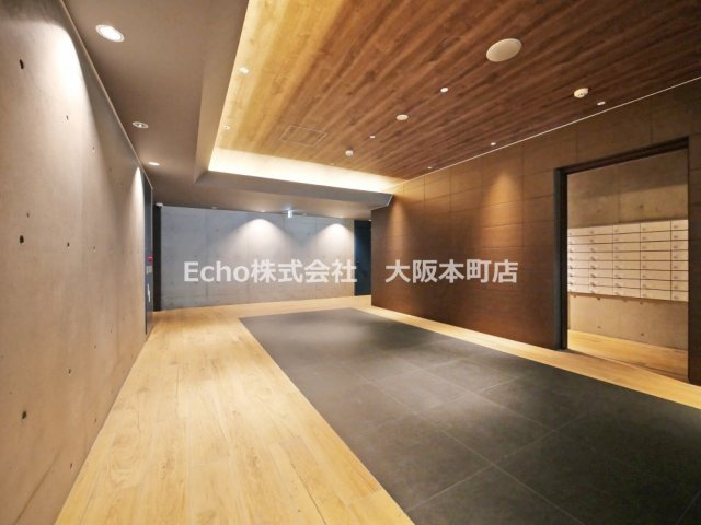 ドゥーエ南堀江のロビー