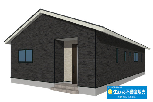 福津市津屋崎第３１　1号棟の外観パース