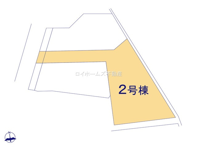 【区画図】 | 春日井市上田楽町3399-1『仲介料無料』新築戸建て | 2号棟