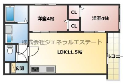 Tio　Albaの間取り