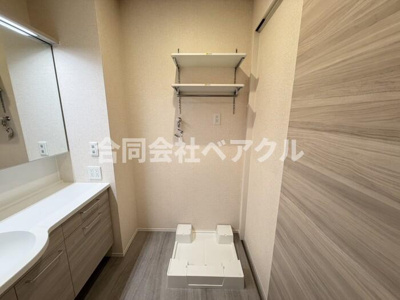 【洗面所】 | GRAMM竹田 B棟 | コンパクトで使いやすい洗面所
