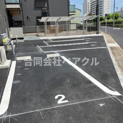 【駐車場】 | GRAMM竹田 B棟 | 駐車場があります