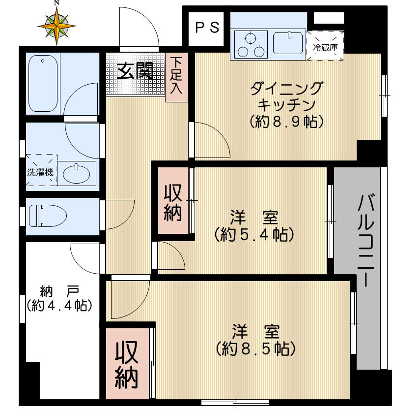【間取り】