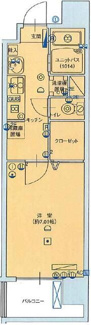 【間取り】 | ヴェルステージ西川口 | 間取りです。