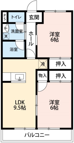 【間取り】 | シャインハイム池端