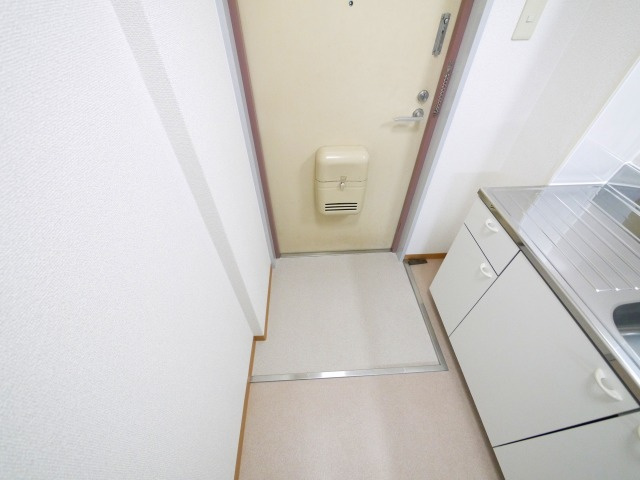 コーポ諏訪柳町の玄関