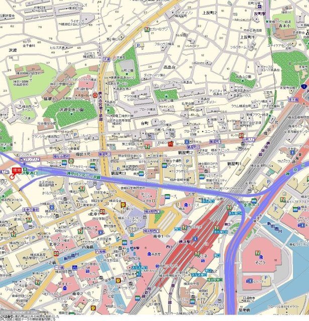 アール・ケープラザ横浜Ⅴの地図