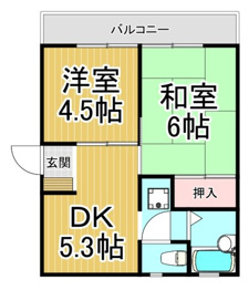 メゾン・ド・ソレイユの間取り
