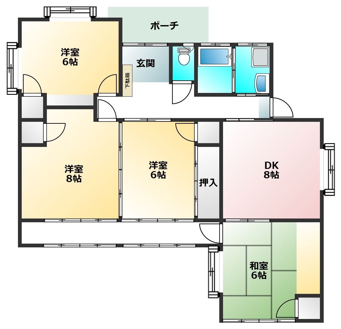 高島町4441-16の間取り