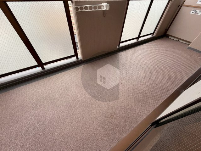 ソレイユ俊徳道のバルコニー