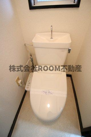 プリンセスマンションのトイレ|落ち着いたトイレです