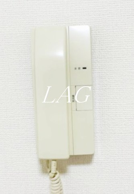 【セキュリティ】 | ブランシェ高輪 | インターホン受話器です。