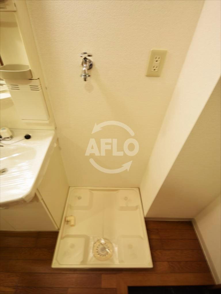 Villa　Keiの設備|Villa・Kei　室内洗濯機置き場
