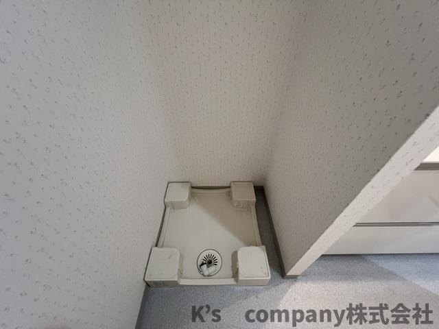 藤沢市鵠沼海岸2丁目　東急ドエル・シーサイドコート鵠沼海岸のランドリースペース|洗濯機置き場♪