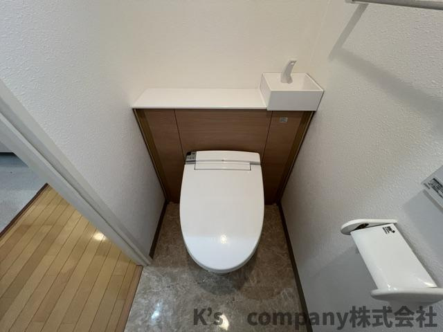 藤沢市鵠沼海岸2丁目　東急ドエル・シーサイドコート鵠沼海岸のトイレ|トイレ◇◇手洗い場付き◇◇