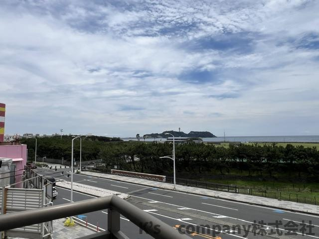藤沢市鵠沼海岸2丁目　東急ドエル・シーサイドコート鵠沼海岸のバルコニー|バルコニーからの眺望♪通風良好◇◇